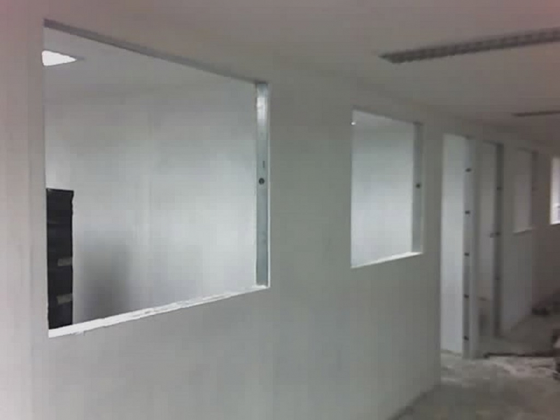 Instalação de Divisórias de Drywall Branco Nova Fiica - Instalação de Divisória em Drywall