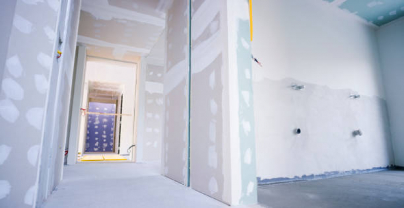 Preço de Parede Externa de Drywall Setor Negrinho Carrilho - Parede Divisória Drywall