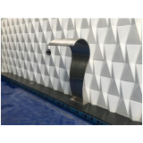 aplicação de revestimento cimentício 3d fachada Nova Fiica